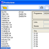 Schermata della finestra di gestione dei programmi Salvagnini sul pc.