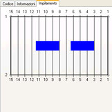 Scheda di visualizzazione della grafica dell'impilamento del programma Salvagnini selezionato.